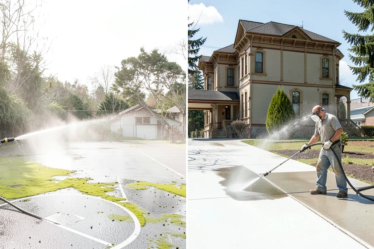 Gutter Cleaning in Arlington, Snohomish County, WA - Remove debris from the troughs by hand
