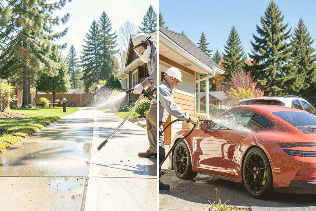 Gutter Cleaning in Bothell, King County, WA - Remove debris from the troughs by hand