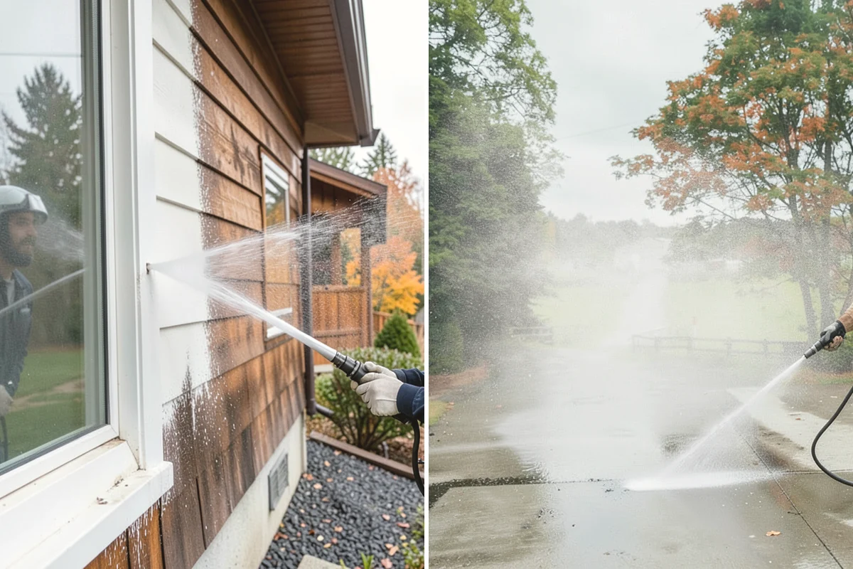 Gutter Cleaning in Duvall, King County, WA - Remove debris from the troughs by hand