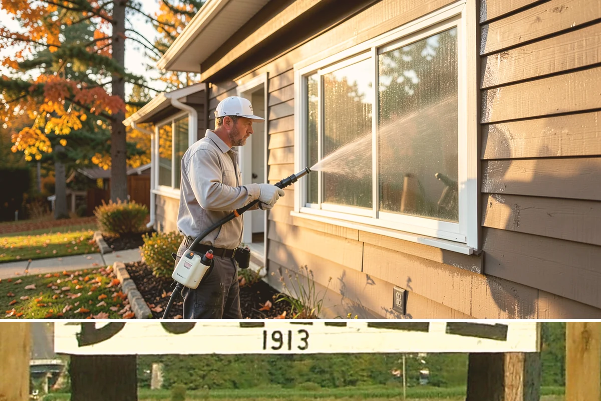 Gutter Cleaning in Duvall, King County, WA - Clean gutters in late fall after the leaves drop and again in spring to catch needle buildup, the two heaviest seasons.