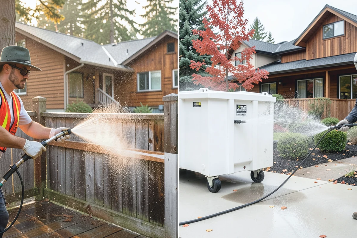 Gutter Cleaning in Hamilton, Skagit County, WA - Remove debris from the troughs by hand