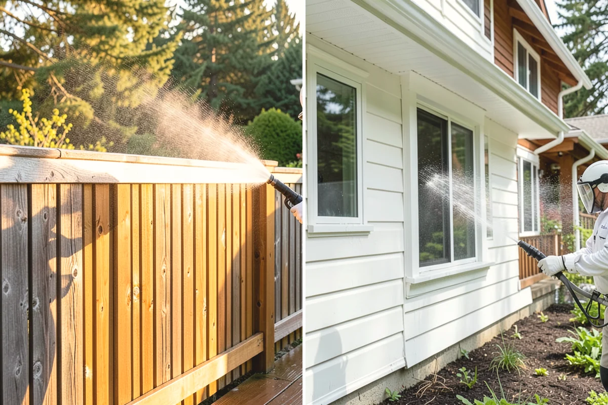 Gutter Cleaning in Issaquah, King County, WA - Remove debris from the troughs by hand