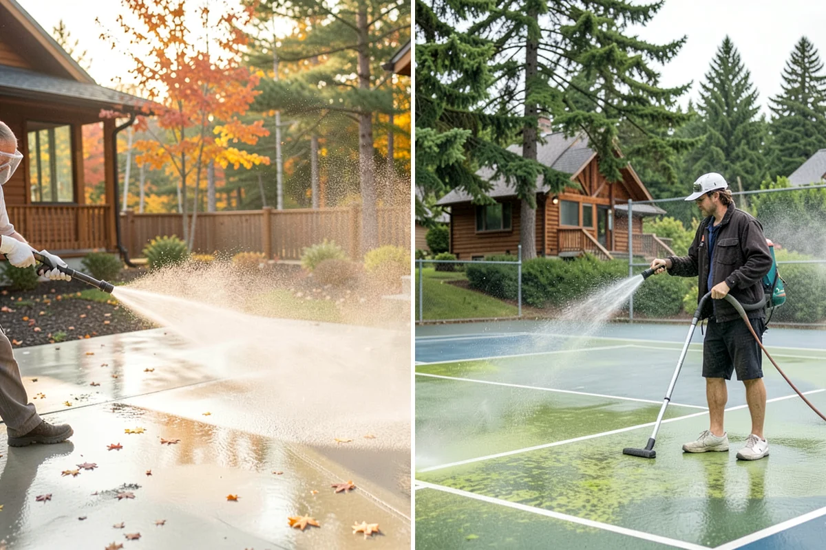 Gutter Cleaning in Kenmore, King County, WA - Remove debris from the troughs by hand
