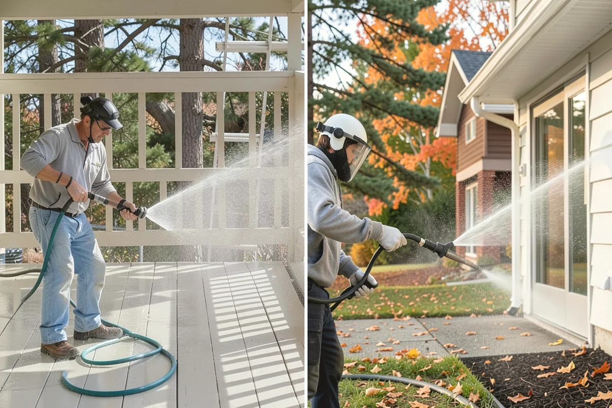 Gutter Cleaning in Oak Harbor, Island County, WA - Remove debris from the troughs by hand