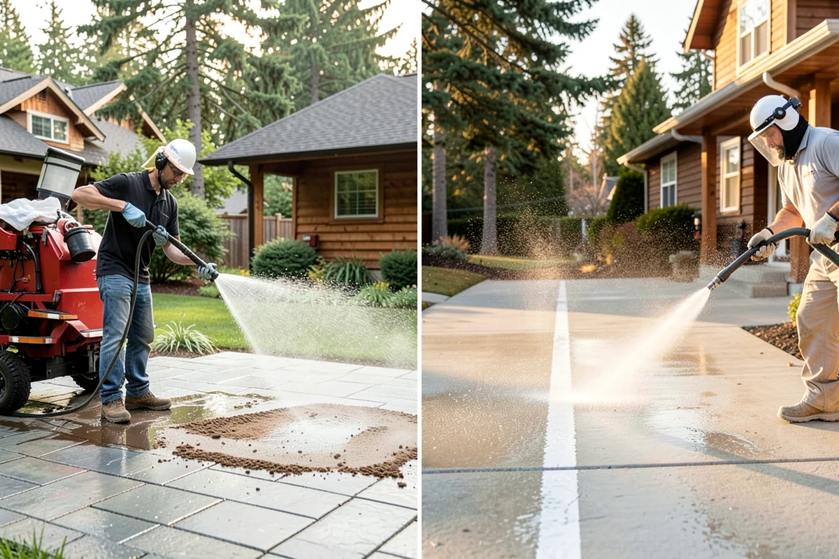Gutter Cleaning in Puyallup, Pierce County, WA - Remove debris from the troughs by hand