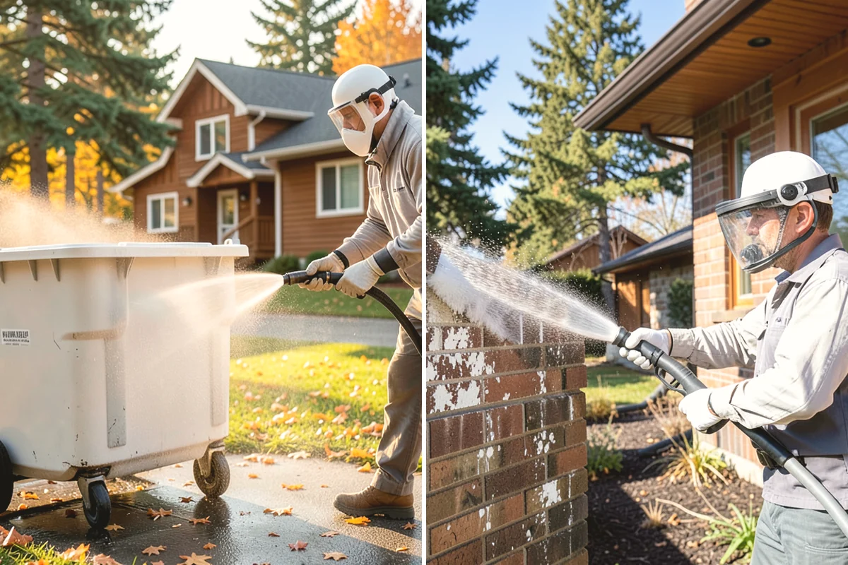 Gutter Cleaning in Ruston, Pierce County, WA - Remove debris from the troughs by hand