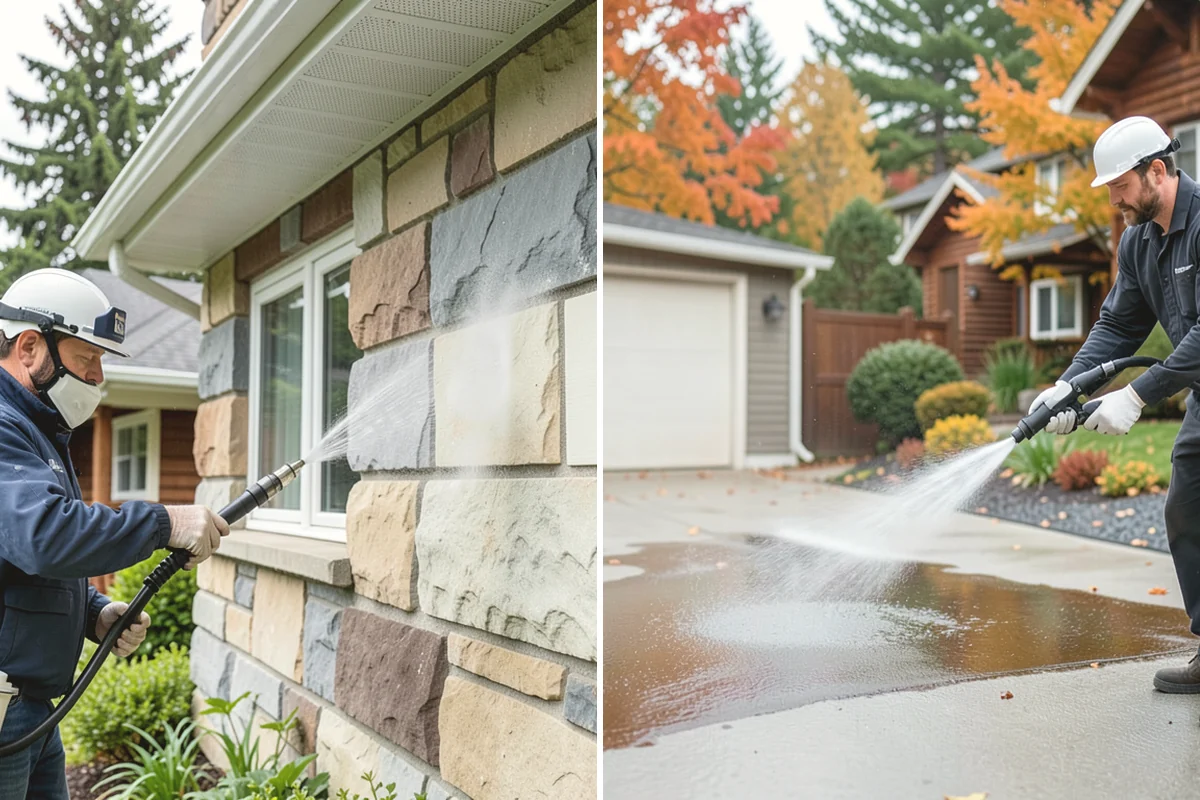 Gutter Cleaning in Steilacoom, Pierce County, WA - Remove debris from the troughs by hand