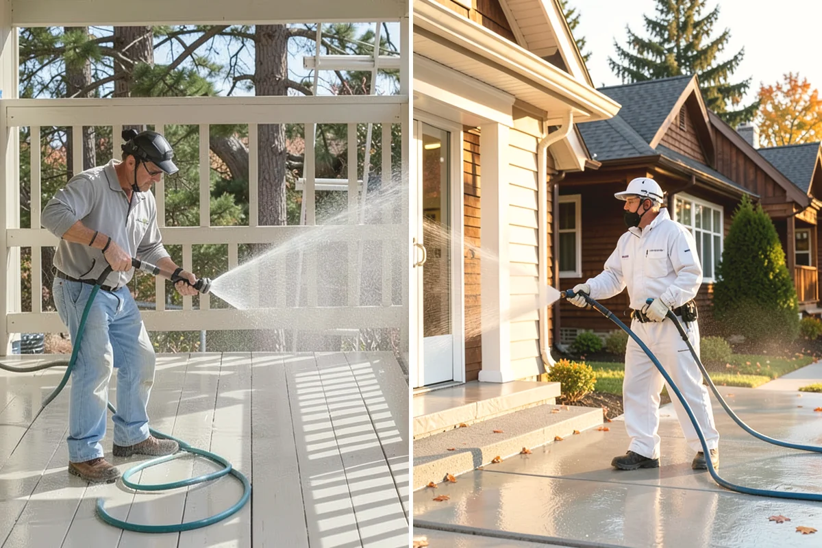Gutter Cleaning in Tacoma, Pierce County, WA - Remove debris from the troughs by hand