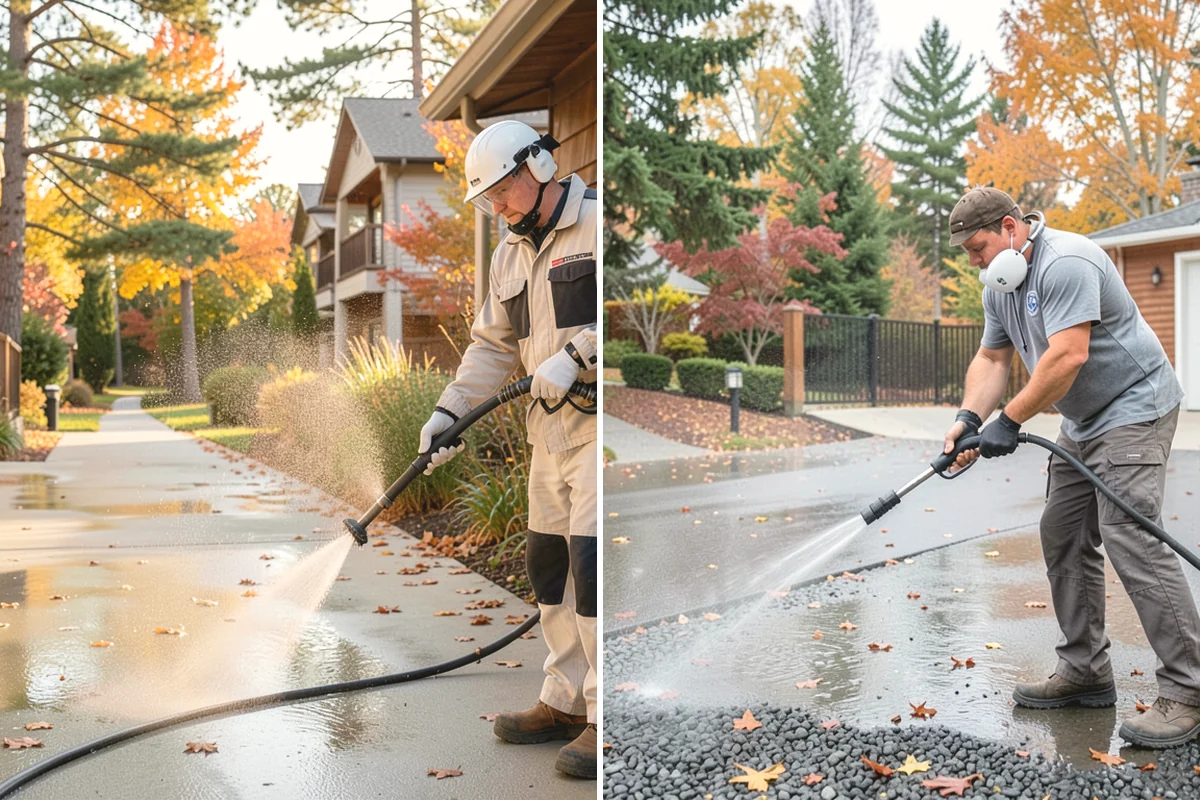 Gutter Cleaning in Tukwila, King County, WA - Remove debris from the troughs by hand
