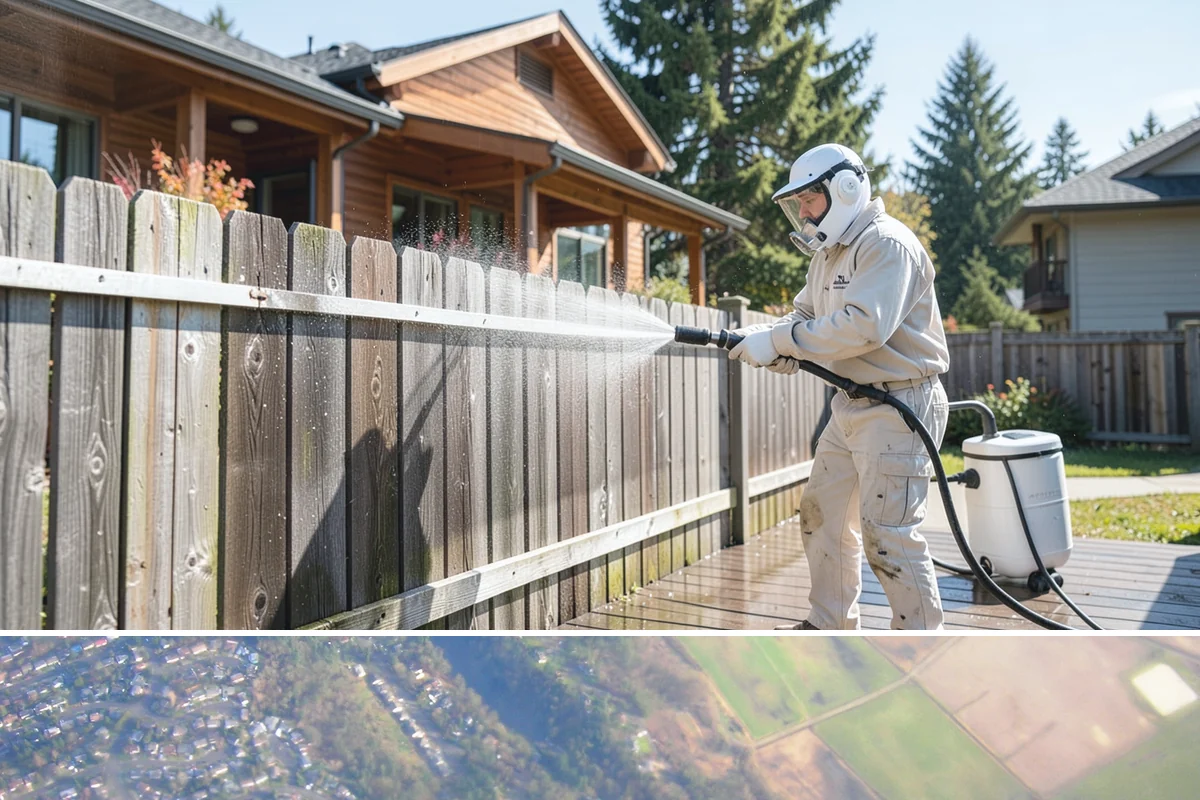 Gutter Guard Cleaning in Algona, King County, WA - Clean guards in late fall and again mid-spring to stay ahead of the needle drop that mats them over.