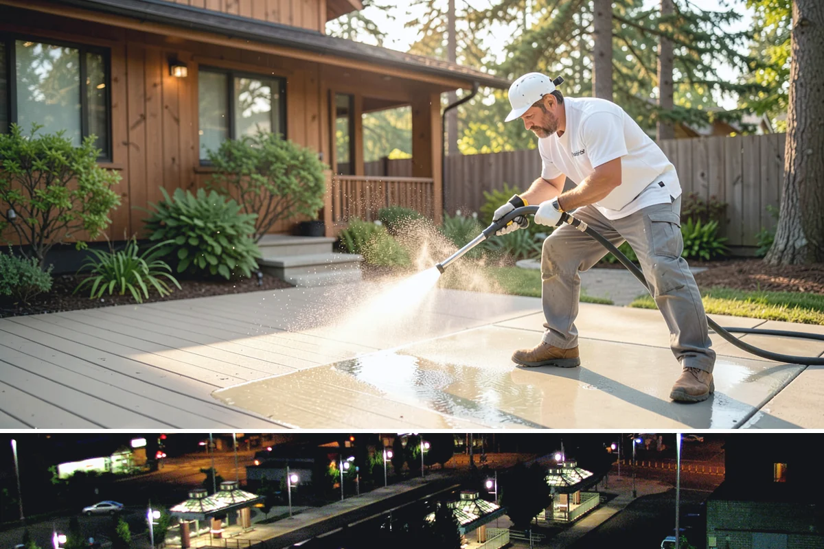Gutter Guard Cleaning in Auburn, King County, WA - Clean guards in late fall and again mid-spring to stay ahead of the needle drop that mats them over.
