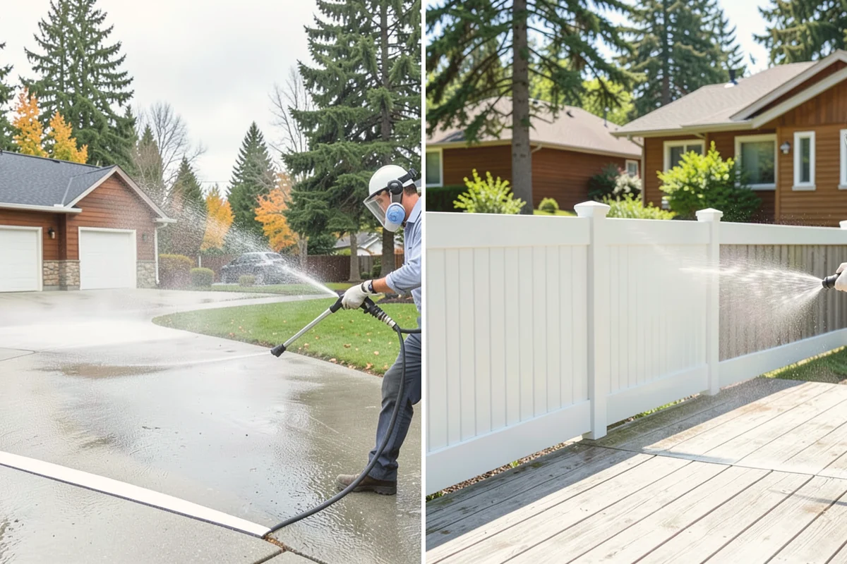 Gutter Guard Cleaning in Brier, Snohomish County, WA - Remove the debris mat resting on the guards