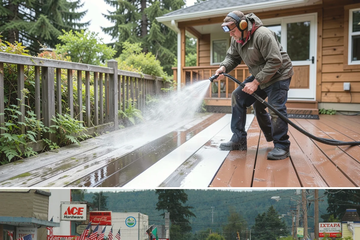 Gutter Guard Cleaning in Carnation, King County, WA - Clean guards in late fall and again mid-spring to stay ahead of the needle drop that mats them over.