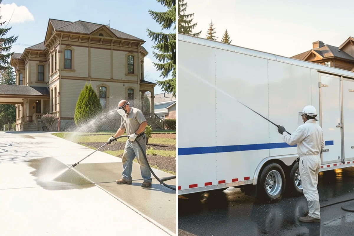 Gutter Guard Cleaning in Eatonville, Pierce County, WA - Remove the debris mat resting on the guards