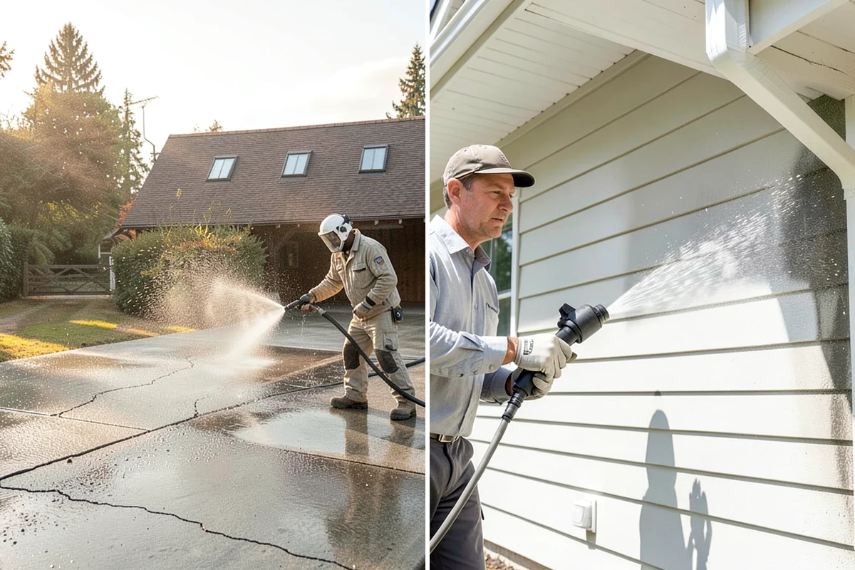 Gutter Guard Cleaning in Everett, Snohomish County, WA - Remove the debris mat resting on the guards