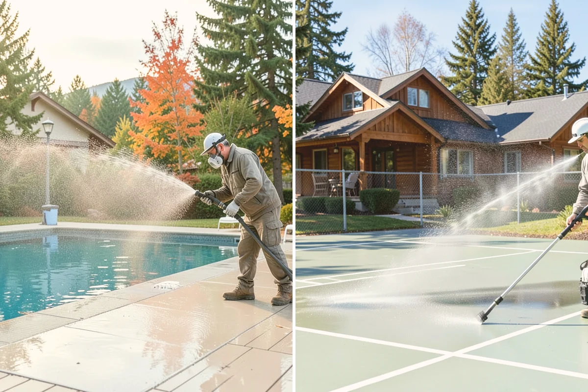 Gutter Guard Cleaning in Kent, King County, WA - Remove the debris mat resting on the guards