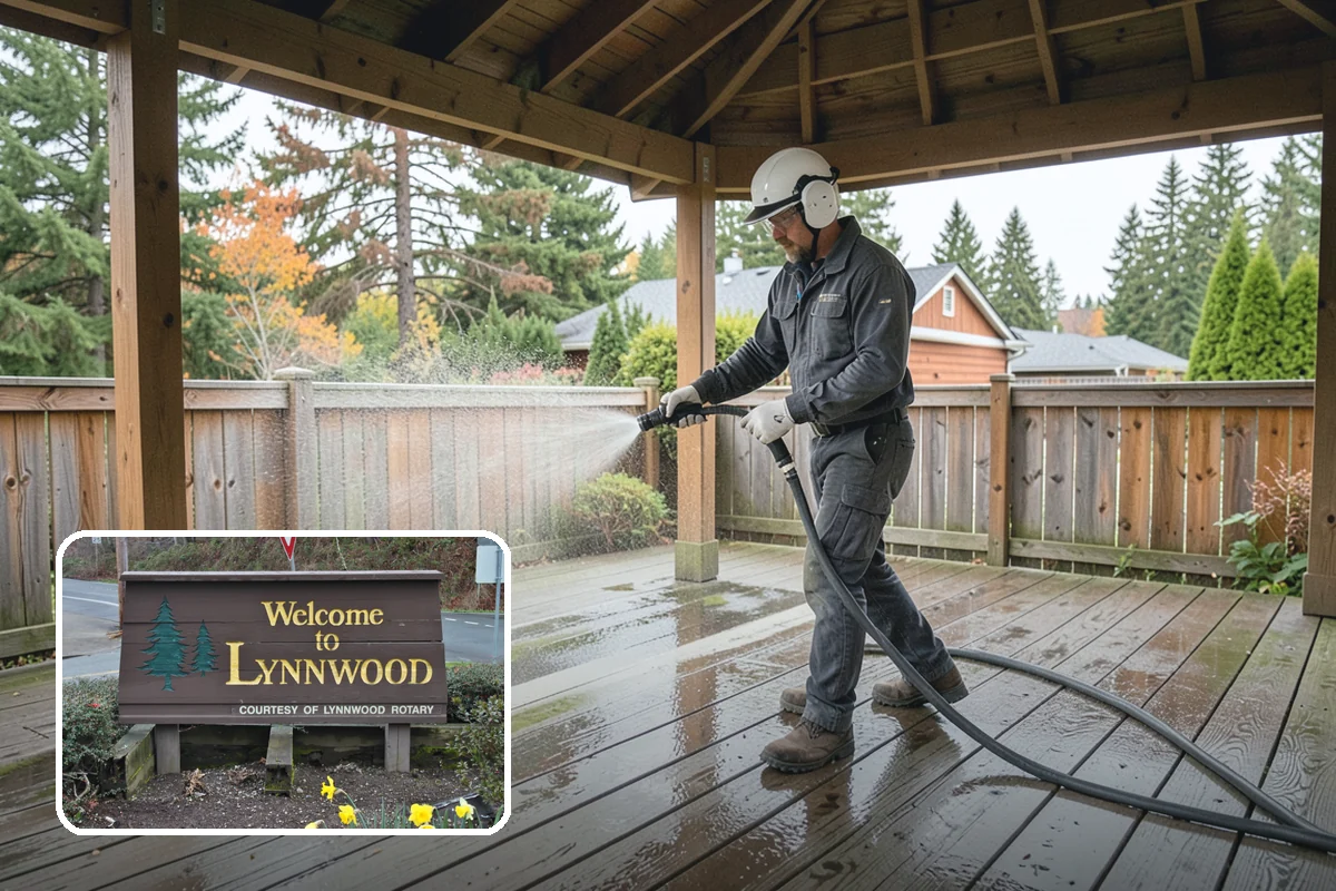Gutter Guard Cleaning in Lynnwood, Snohomish County, WA - Clears matted needles and moss off the guard surface