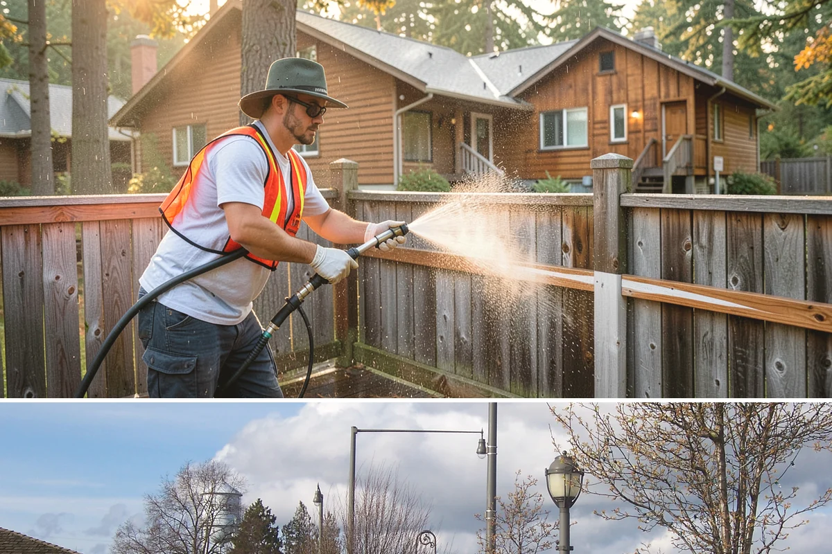 Gutter Guard Cleaning in Marysville, Snohomish County, WA - Clean guards in late fall and again mid-spring to stay ahead of the needle drop that mats them over.