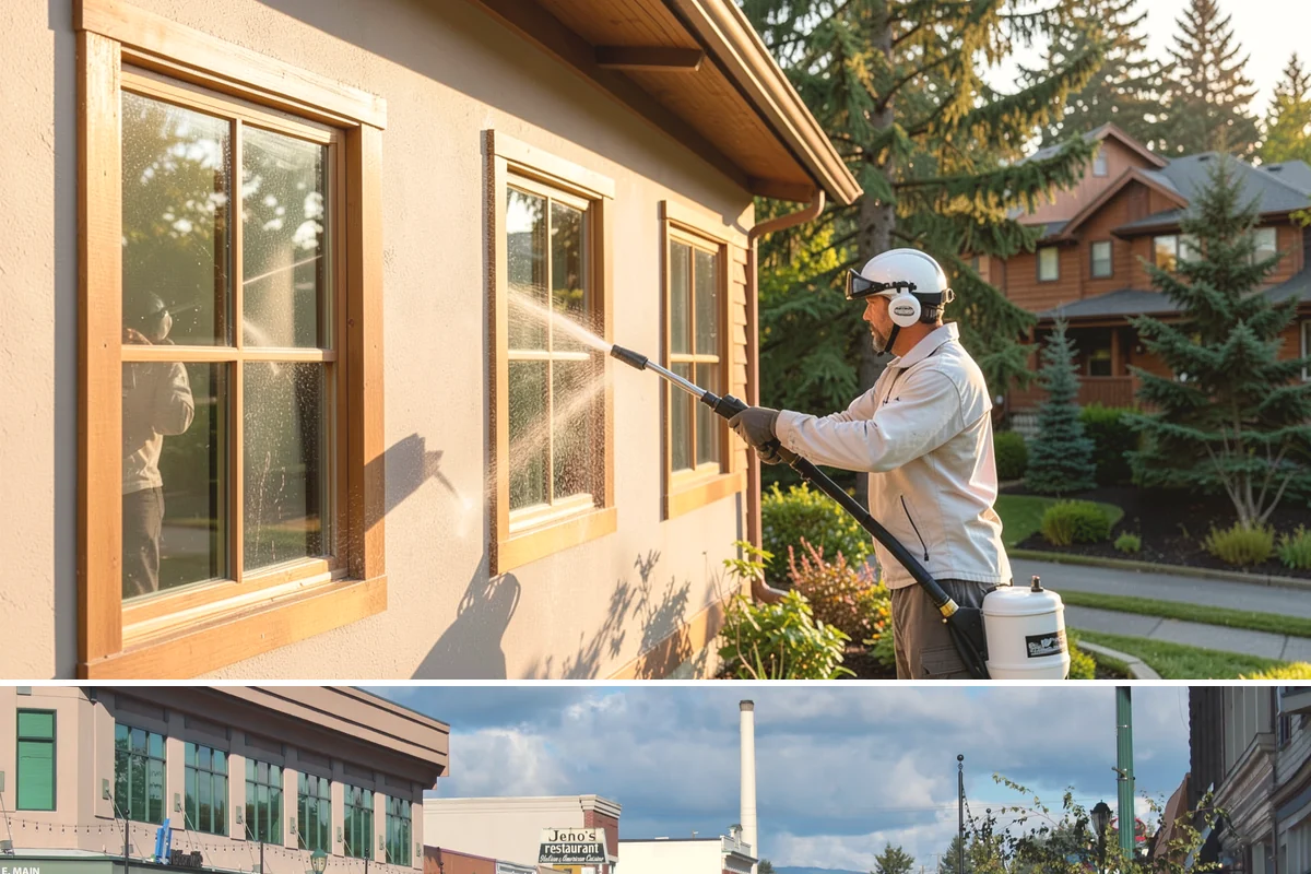 Gutter Guard Cleaning in Monroe, Snohomish County, WA - Clean guards in late fall and again mid-spring to stay ahead of the needle drop that mats them over.