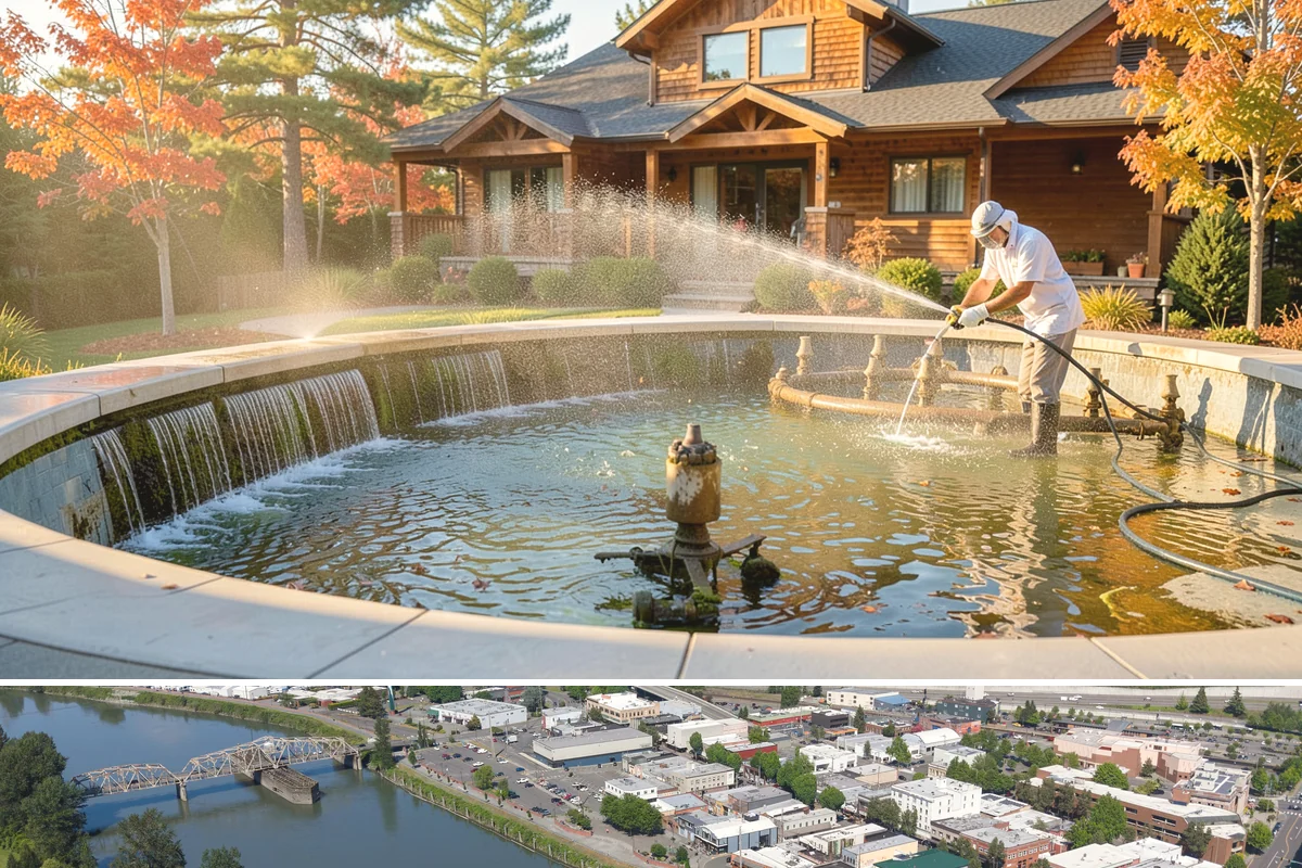 Gutter Guard Cleaning in Mount Vernon, Skagit County, WA - Clean guards in late fall and again mid-spring to stay ahead of the needle drop that mats them over.