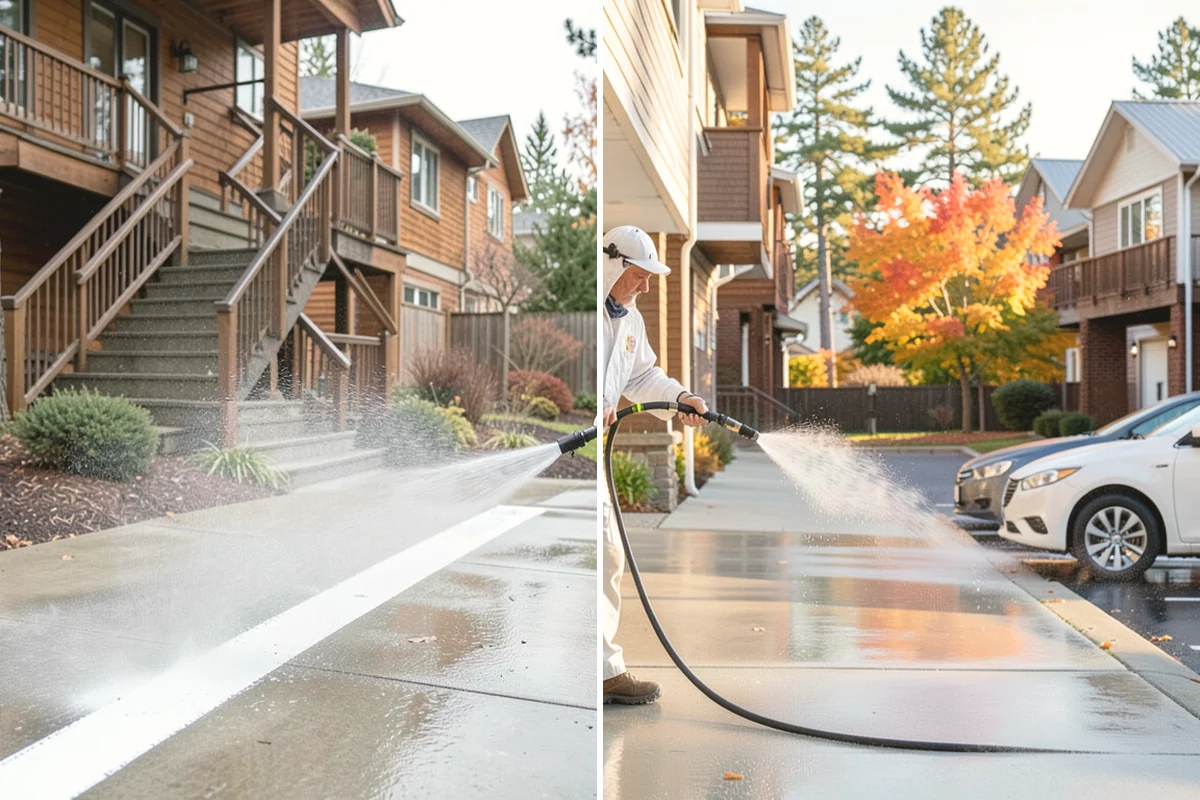 Gutter Guard Cleaning in Mukilteo, Snohomish County, WA - Remove the debris mat resting on the guards
