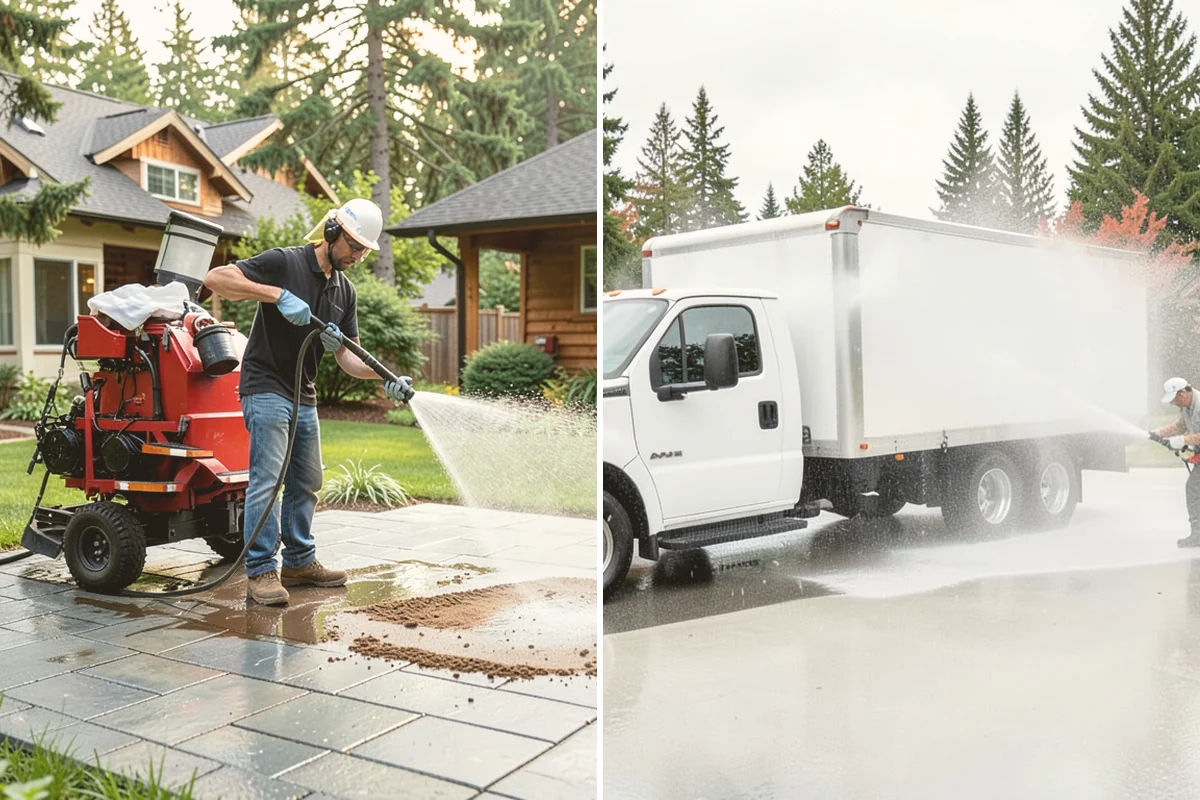 Gutter Guard Cleaning in Newcastle, King County, WA - Remove the debris mat resting on the guards