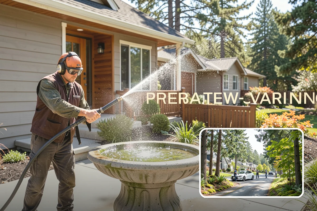 Gutter Guard Cleaning in Normandy Park, King County, WA - Clears matted needles and moss off the guard surface