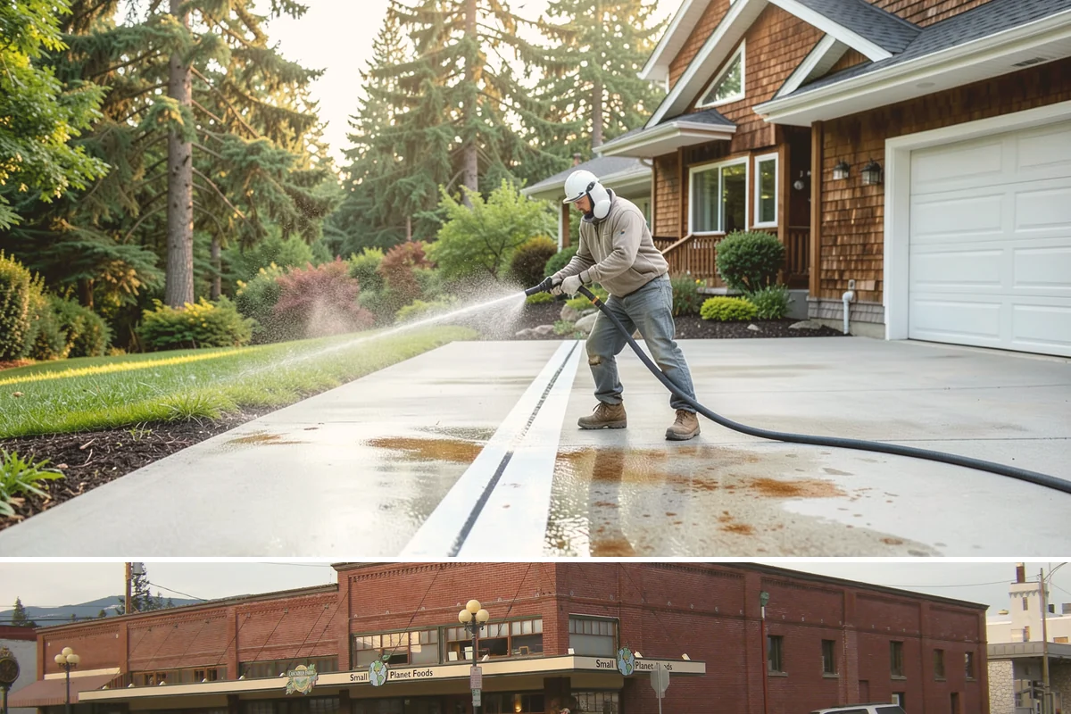 Gutter Guard Cleaning in Sedro-Woolley, Skagit County, WA - Clean guards in late fall and again mid-spring to stay ahead of the needle drop that mats them over.