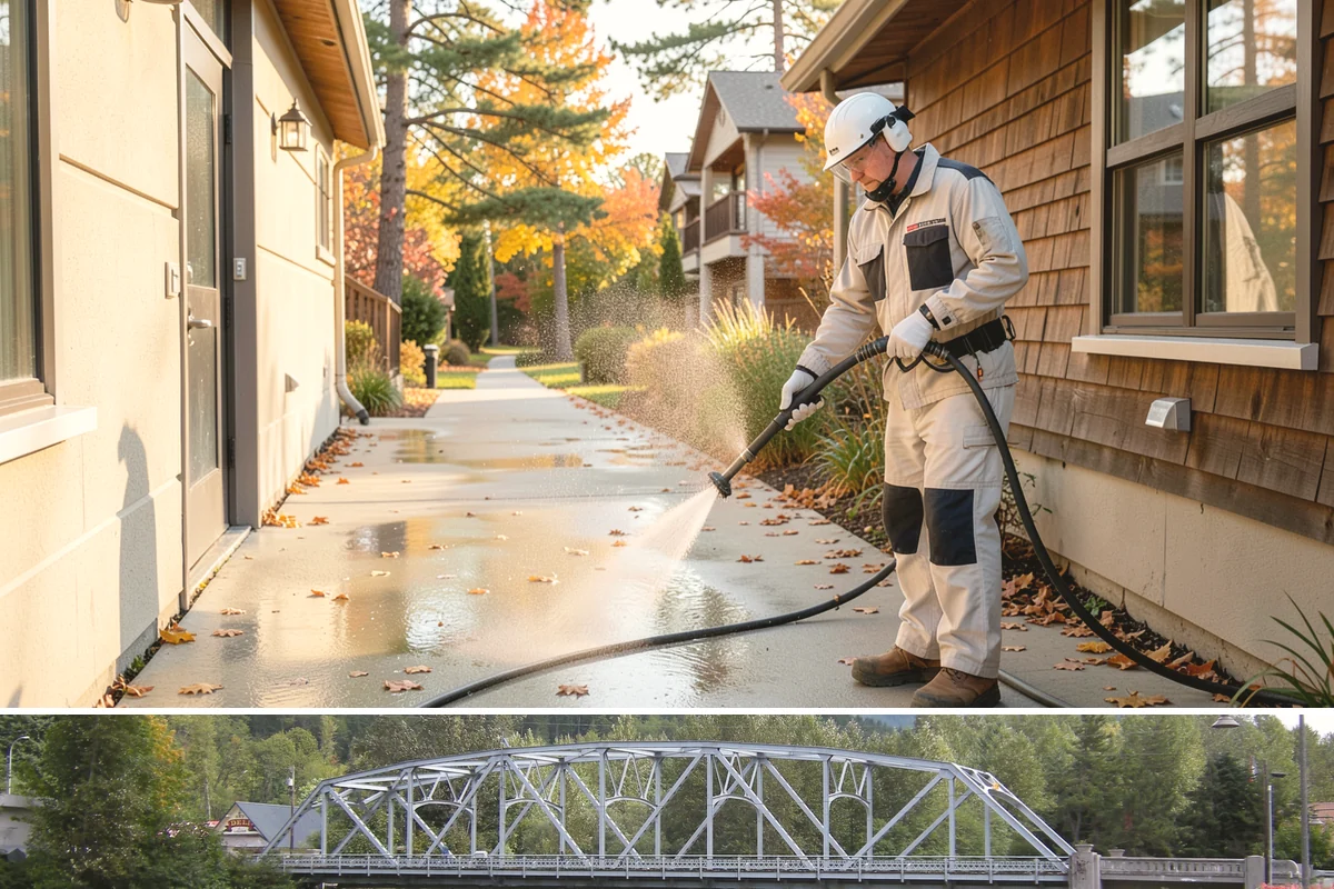 Gutter Guard Cleaning in Skykomish, King County, WA - Clean guards in late fall and again mid-spring to stay ahead of the needle drop that mats them over.