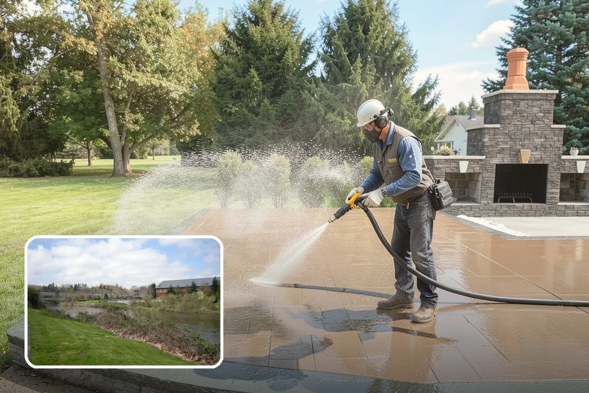 Gutter Guard Cleaning in Tukwila, King County, WA - Clears matted needles and moss off the guard surface