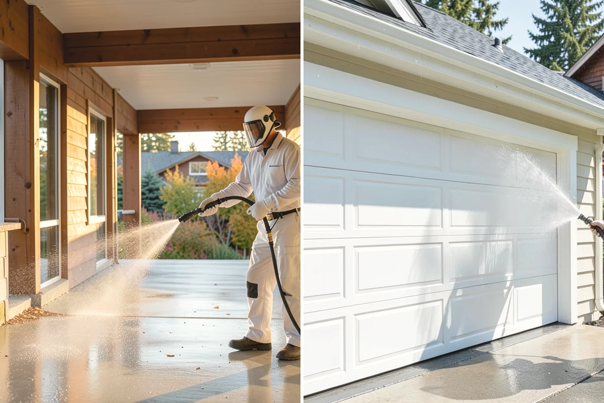 Gutter Guard Cleaning in Tukwila, King County, WA - Remove the debris mat resting on the guards