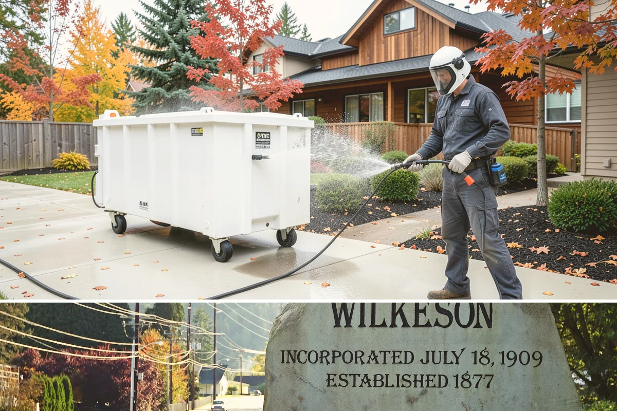 Gutter Guard Cleaning in Wilkeson, Pierce County, WA - Clean guards in late fall and again mid-spring to stay ahead of the needle drop that mats them over.