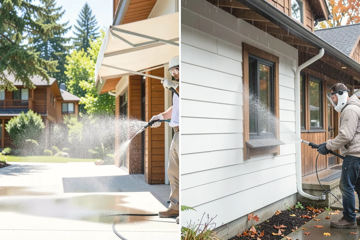 Gutter Guard Cleaning in Yarrow Point, King County, WA - Remove the debris mat resting on the guards