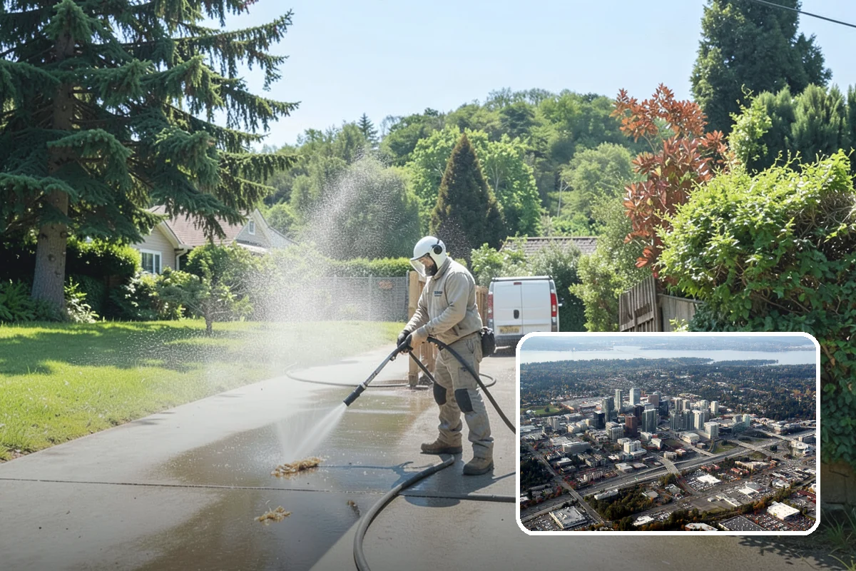 Gutter Maintenance in Bellevue, King County, WA - Keeps troughs, faces, and downspouts clear year-round