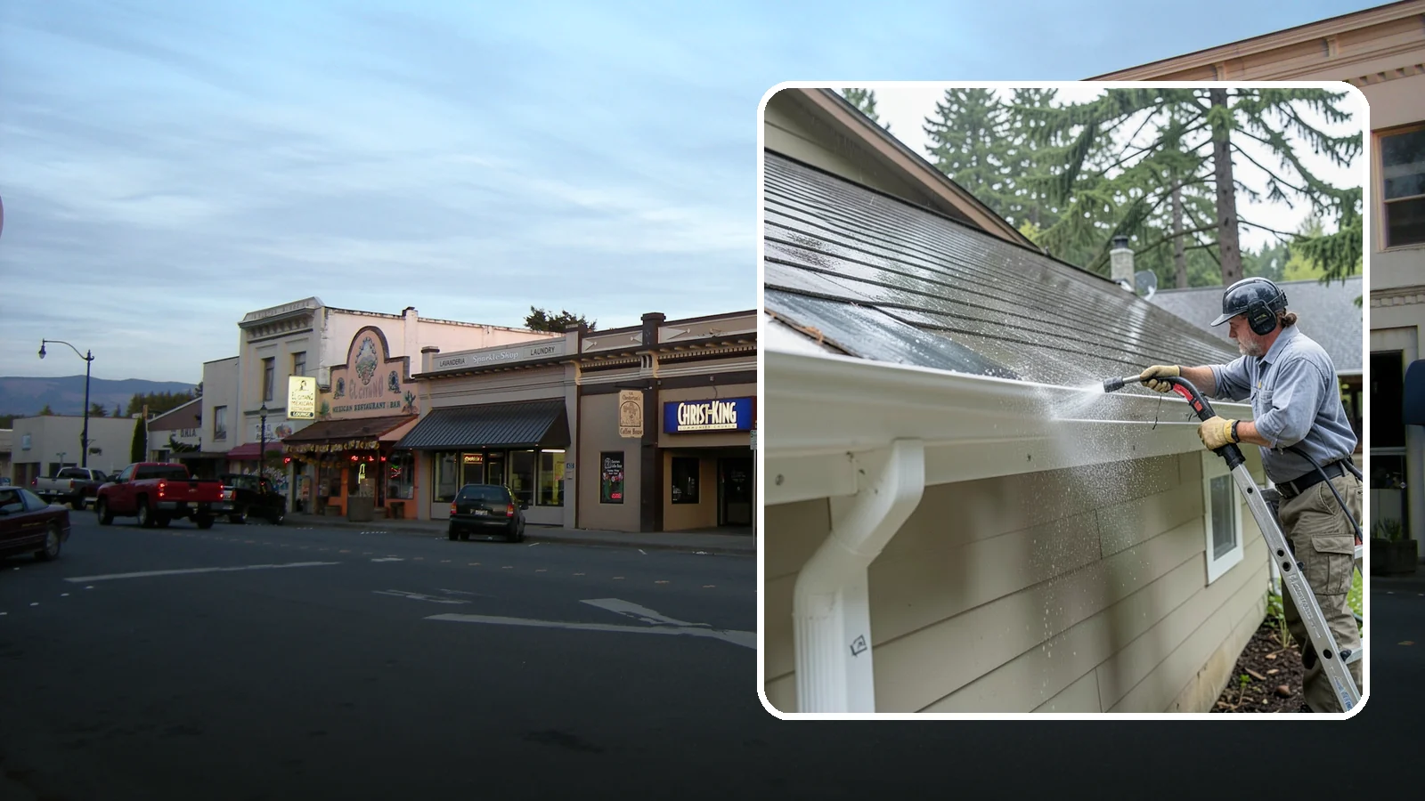 Gutter Maintenance in Burlington, Skagit County, WA - Scheduled gutter maintenance that keeps troughs, faces, and downspouts clear through the region's long wet season.