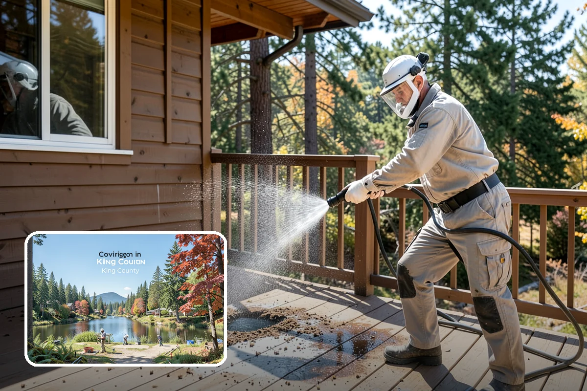 Gutter Maintenance in Covington, King County, WA - Keeps troughs, faces, and downspouts clear year-round
