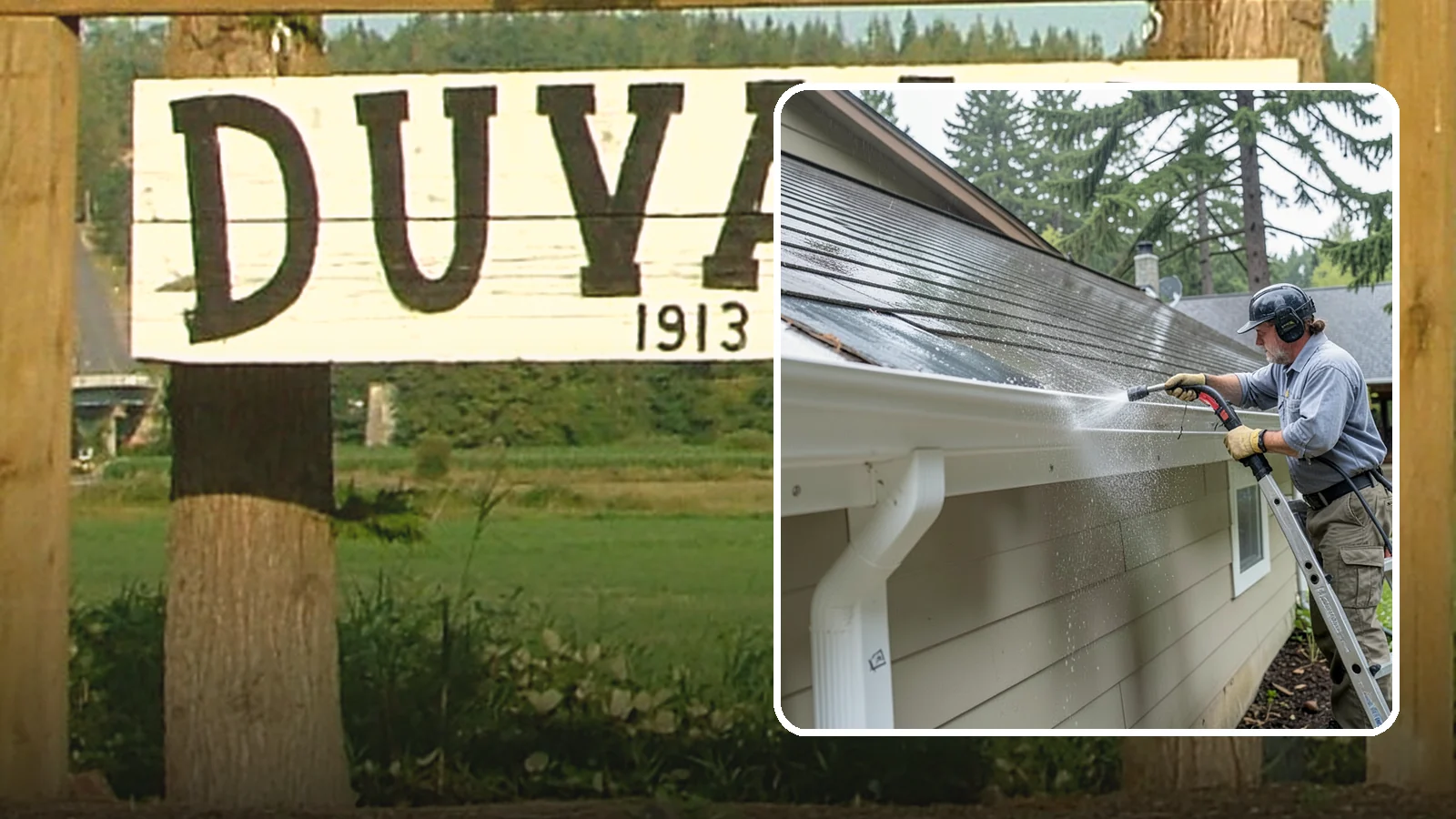 Gutter Maintenance in Duvall, King County, WA - Scheduled gutter maintenance that keeps troughs, faces, and downspouts clear through the region's long wet season.