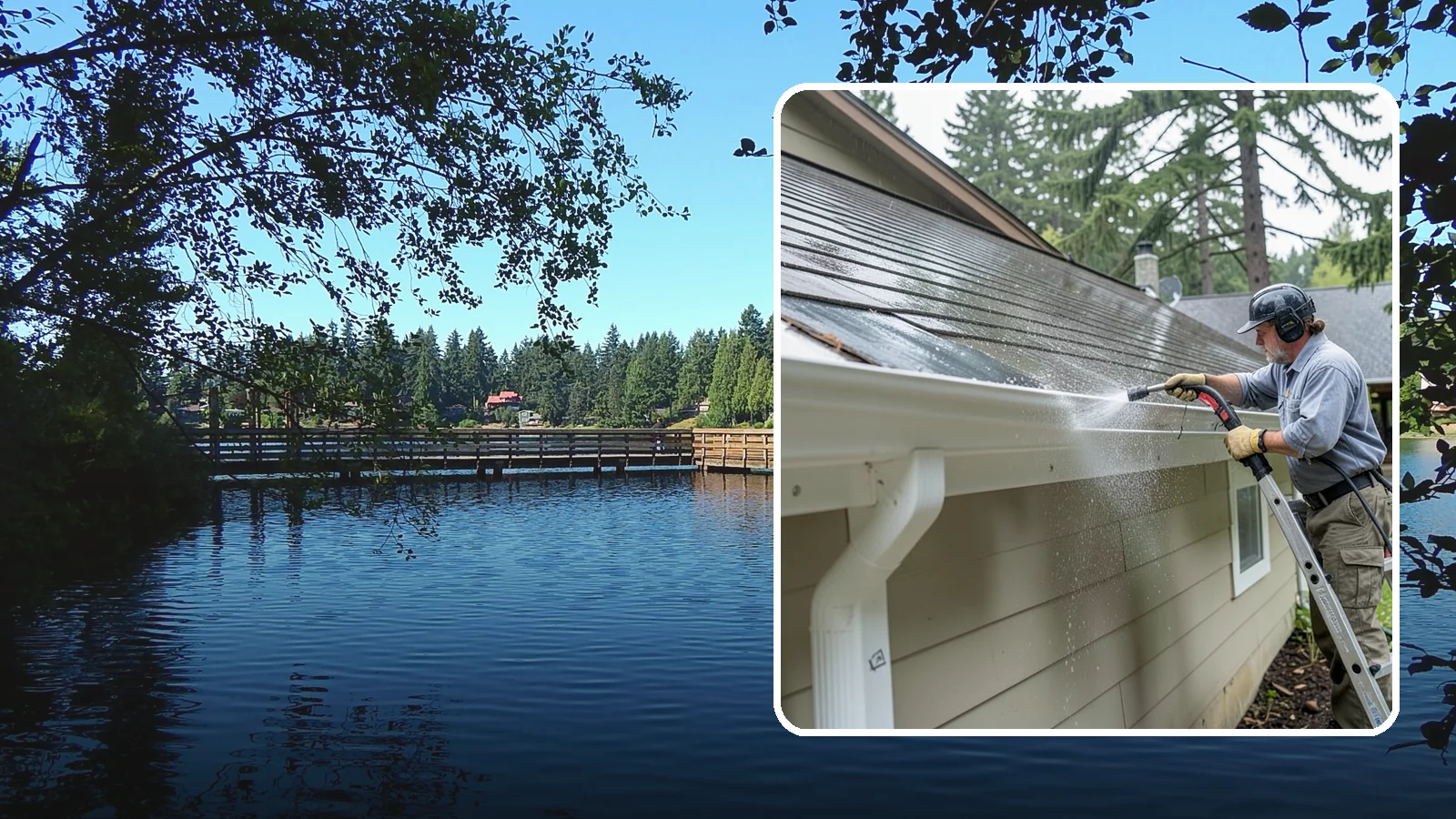 Gutter Maintenance in Federal Way, King County, WA - Scheduled gutter maintenance that keeps troughs, faces, and downspouts clear through the region's long wet season.
