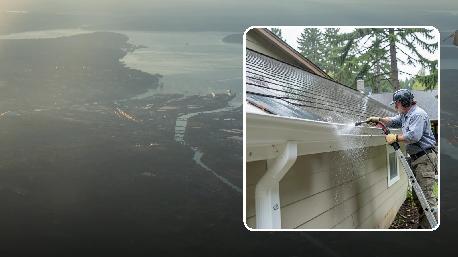 Gutter Maintenance in Fife, Pierce County, WA - Scheduled gutter maintenance that keeps troughs, faces, and downspouts clear through the region's long wet season.