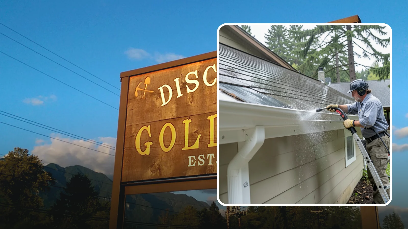 Gutter Maintenance in Gold Bar, Snohomish County, WA - Scheduled gutter maintenance that keeps troughs, faces, and downspouts clear through the region's long wet season.
