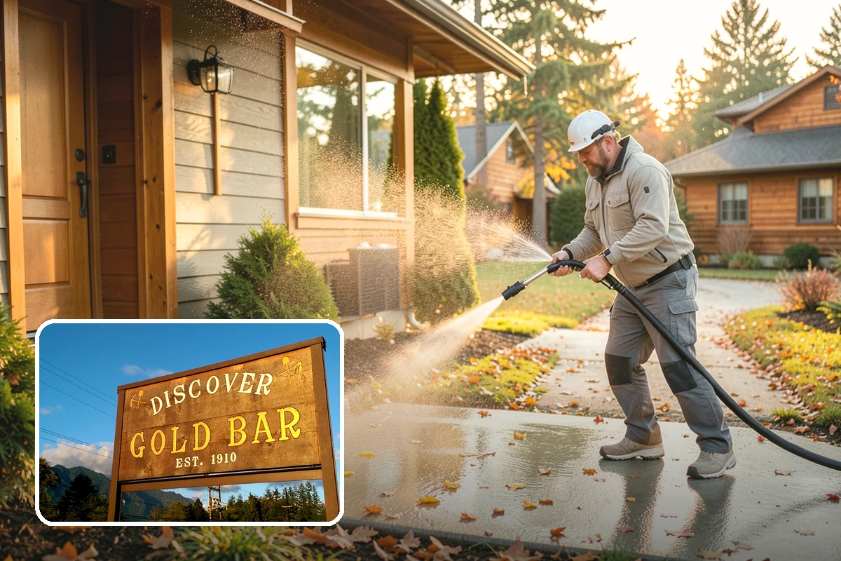 Gutter Maintenance in Gold Bar, Snohomish County, WA - Keeps troughs, faces, and downspouts clear year-round