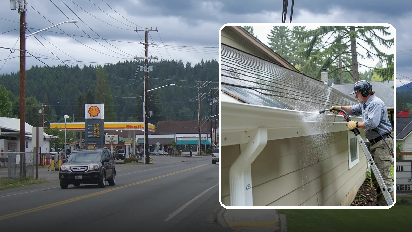 Gutter Maintenance in Granite Falls, Snohomish County, WA - Scheduled gutter maintenance that keeps troughs, faces, and downspouts clear through the region's long wet season.