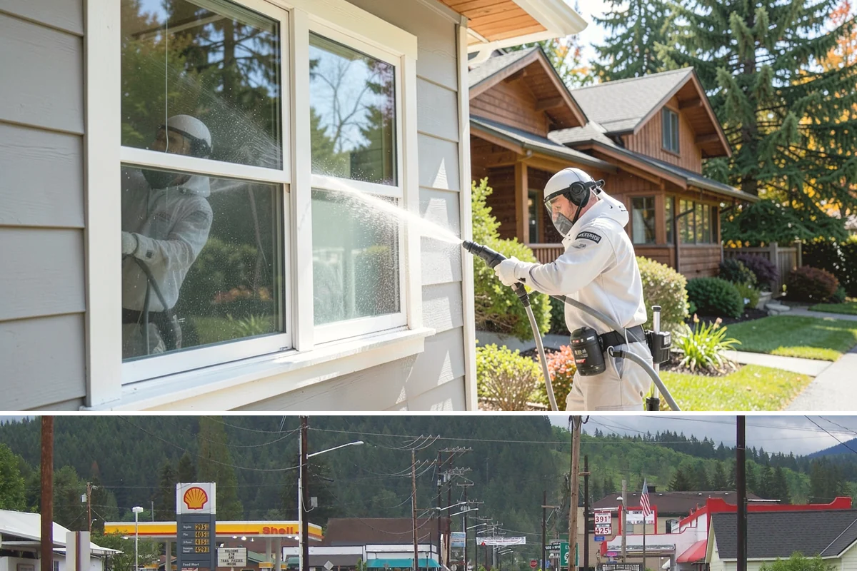 Gutter Maintenance in Granite Falls, Snohomish County, WA - A twice-yearly plan built around fall leaf drop and spring needle shed covers the two peak buildup periods.