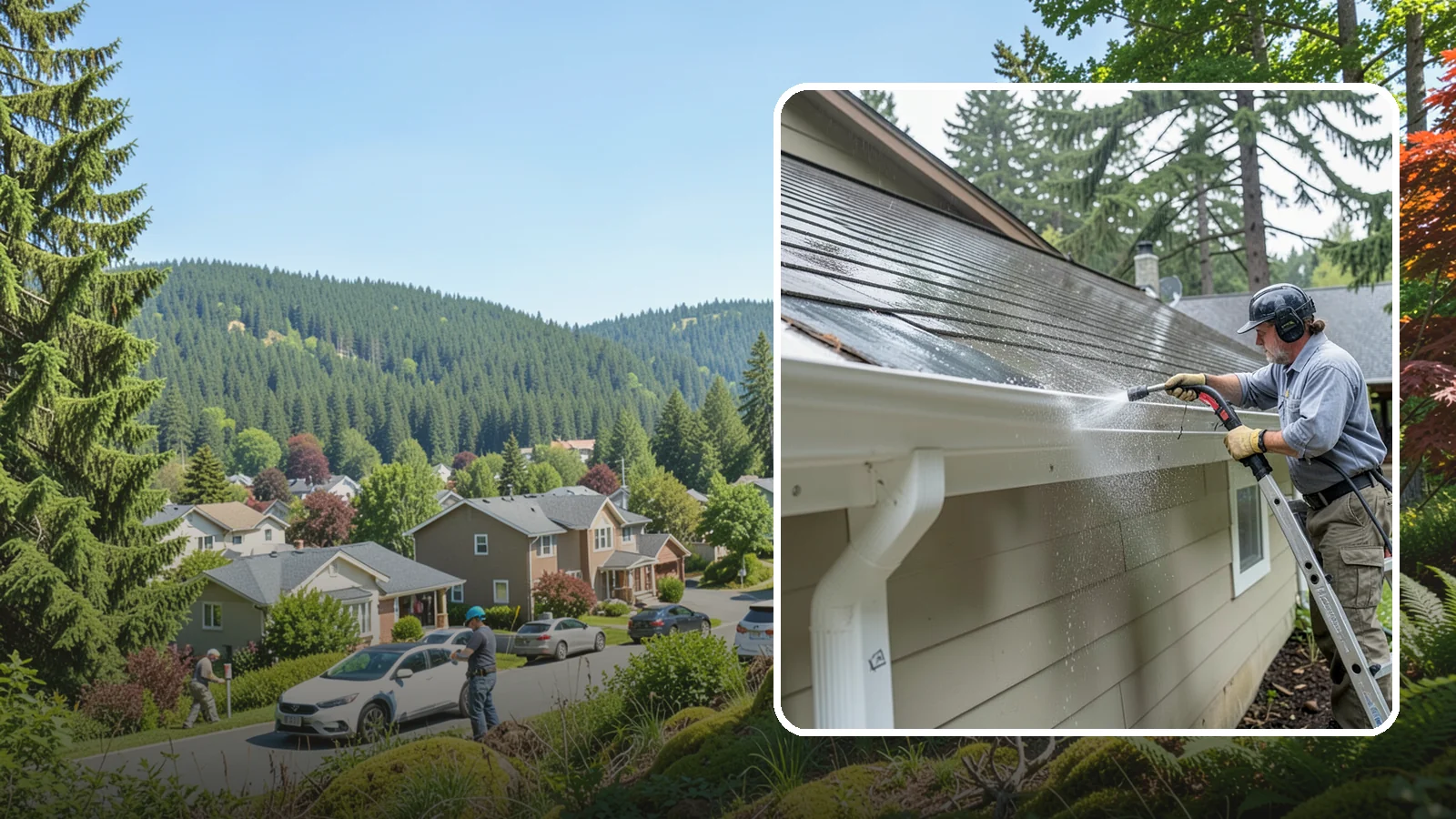 Gutter Maintenance in Index, Snohomish County, WA - Scheduled gutter maintenance that keeps troughs, faces, and downspouts clear through the region's long wet season.