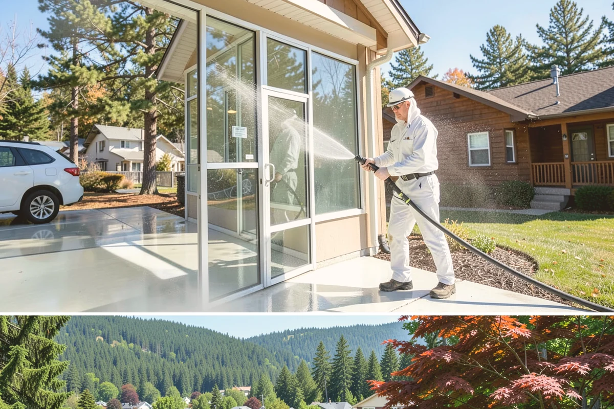 Gutter Maintenance in Index, Snohomish County, WA - A twice-yearly plan built around fall leaf drop and spring needle shed covers the two peak buildup periods.