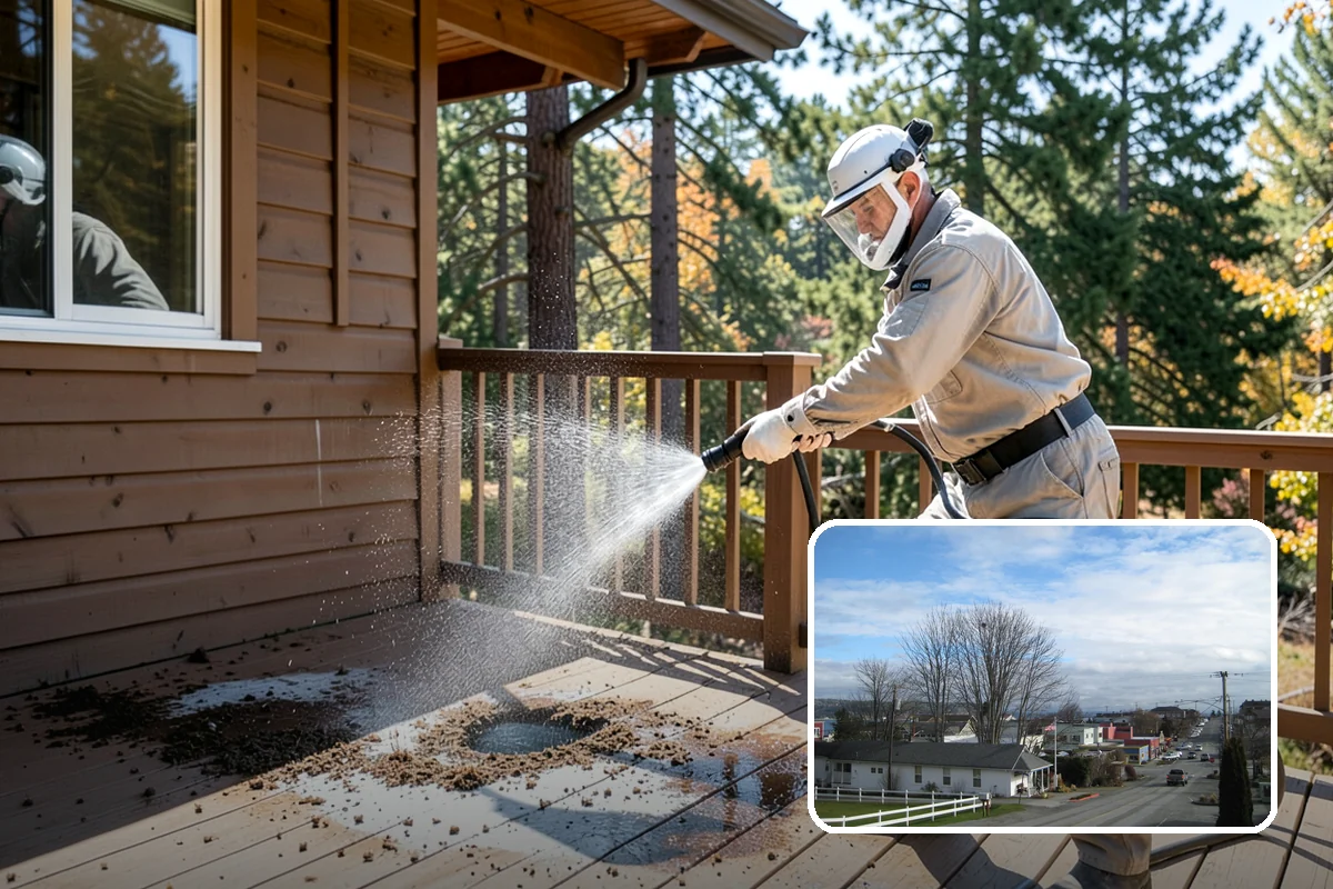 Gutter Maintenance in Langley, Island County, WA - Keeps troughs, faces, and downspouts clear year-round