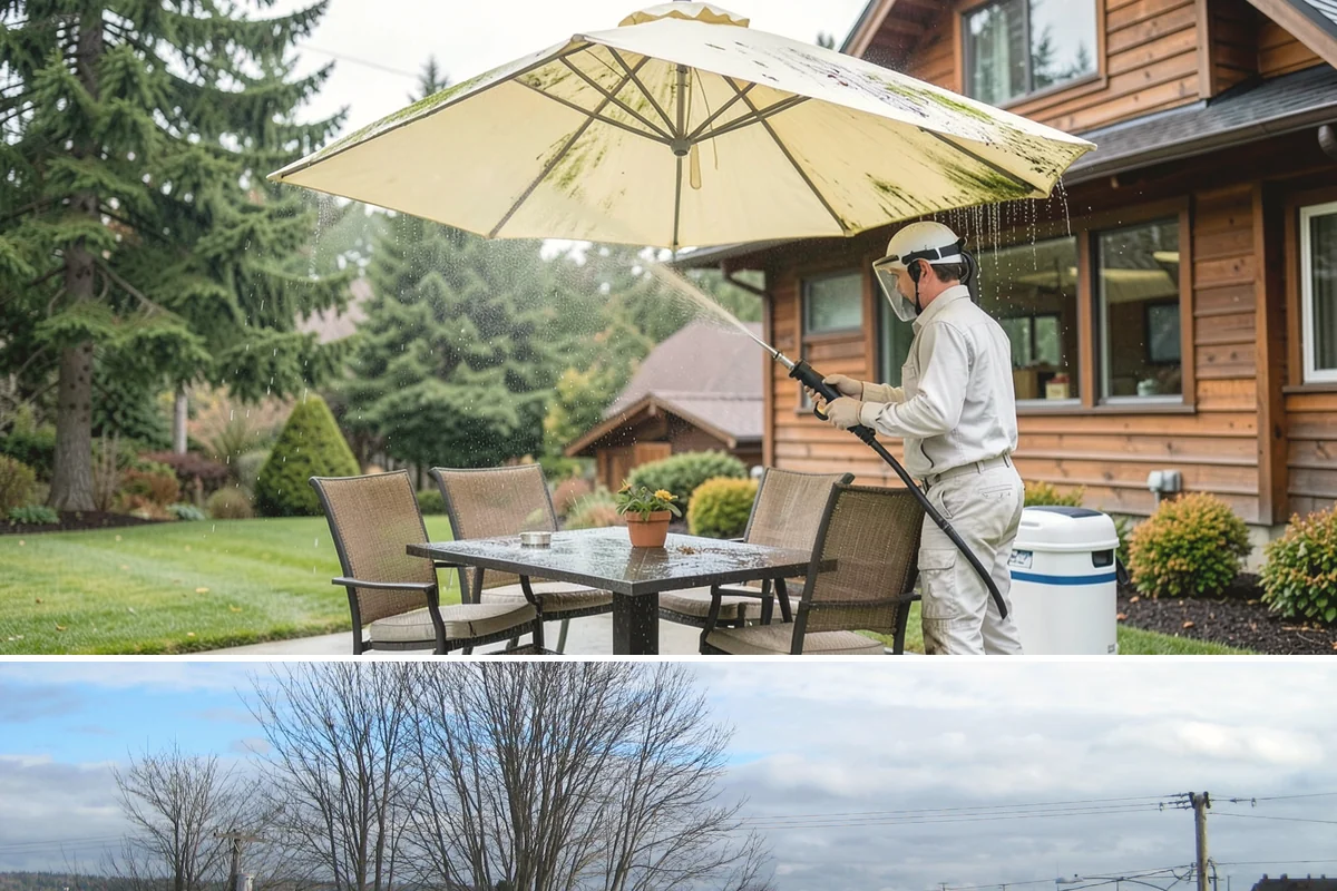 Gutter Maintenance in Langley, Island County, WA - A twice-yearly plan built around fall leaf drop and spring needle shed covers the two peak buildup periods.