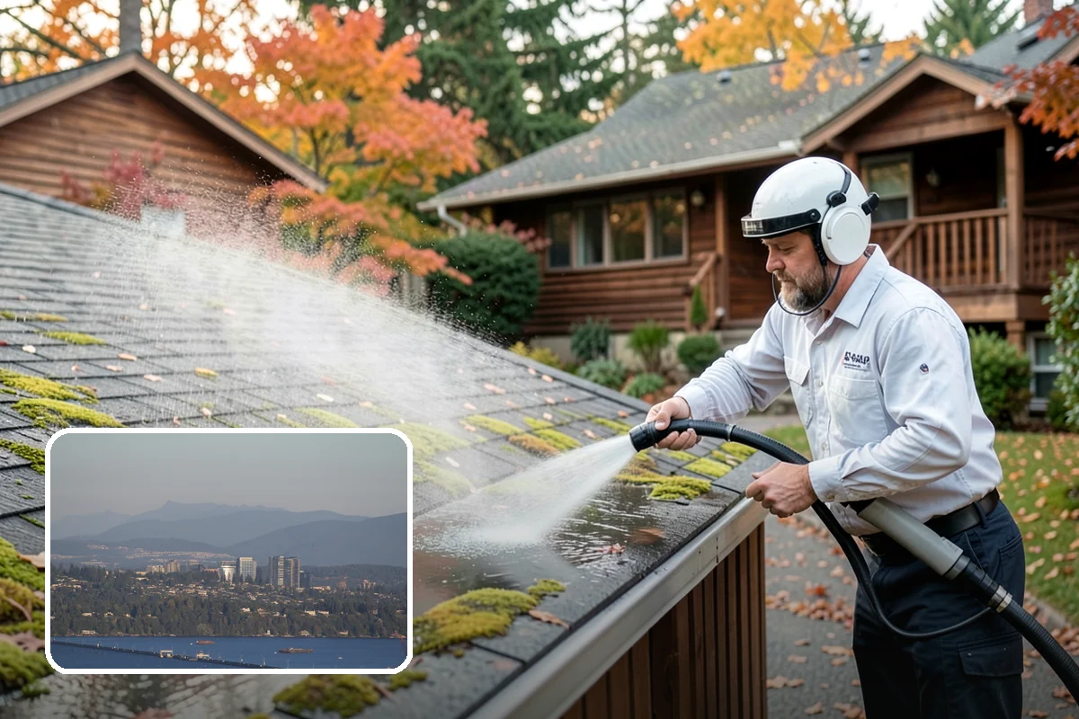 Gutter Maintenance in Medina, King County, WA - Keeps troughs, faces, and downspouts clear year-round