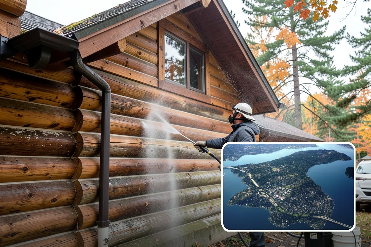 Gutter Maintenance in Mercer Island, King County, WA - Keeps troughs, faces, and downspouts clear year-round