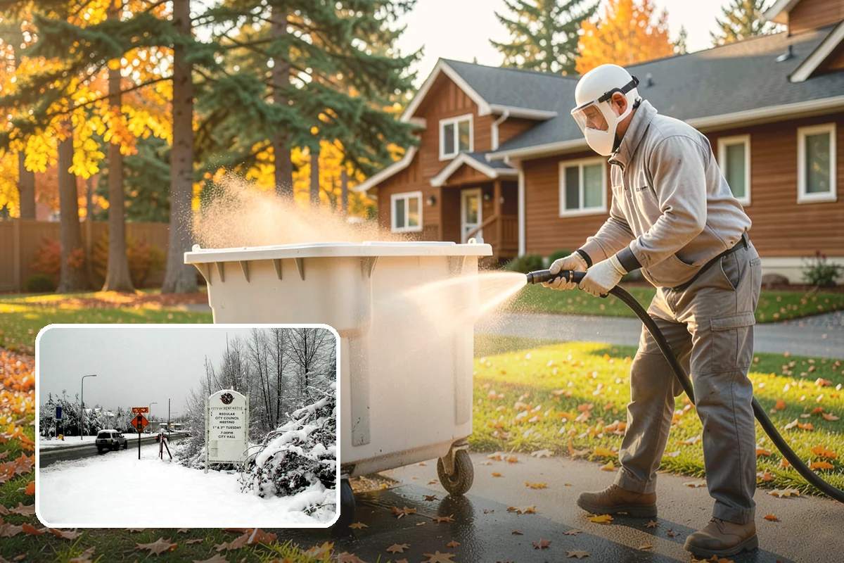 Gutter Maintenance in Newcastle, King County, WA - Keeps troughs, faces, and downspouts clear year-round